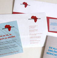 Mailing, Gemeinsam für Afrika